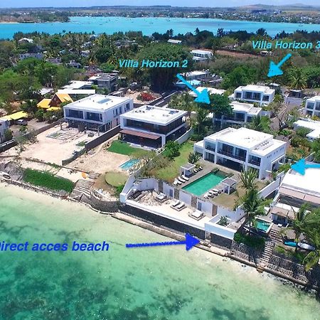Villa Horizon By Dream Escapes, Beachfront Villa Pointe aux Canonniers Exterior photo